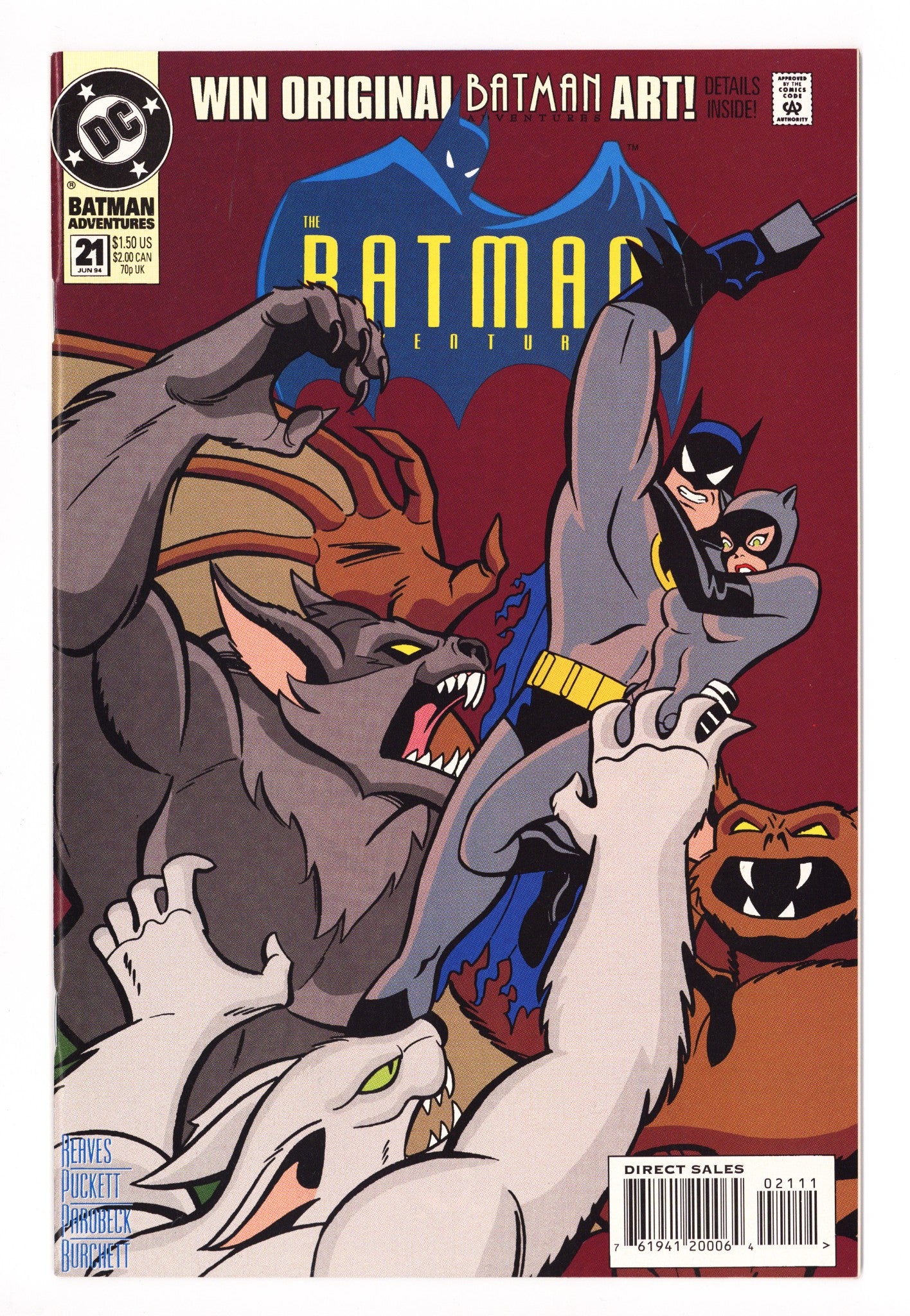 The Batman Adventures Vol 1 21 High Grade (1994) 