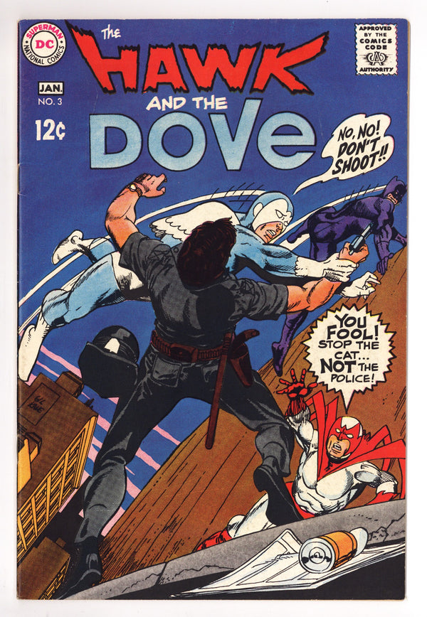 The Hawk and the Dove Vol 1 3 VF- (7.5) (1968)