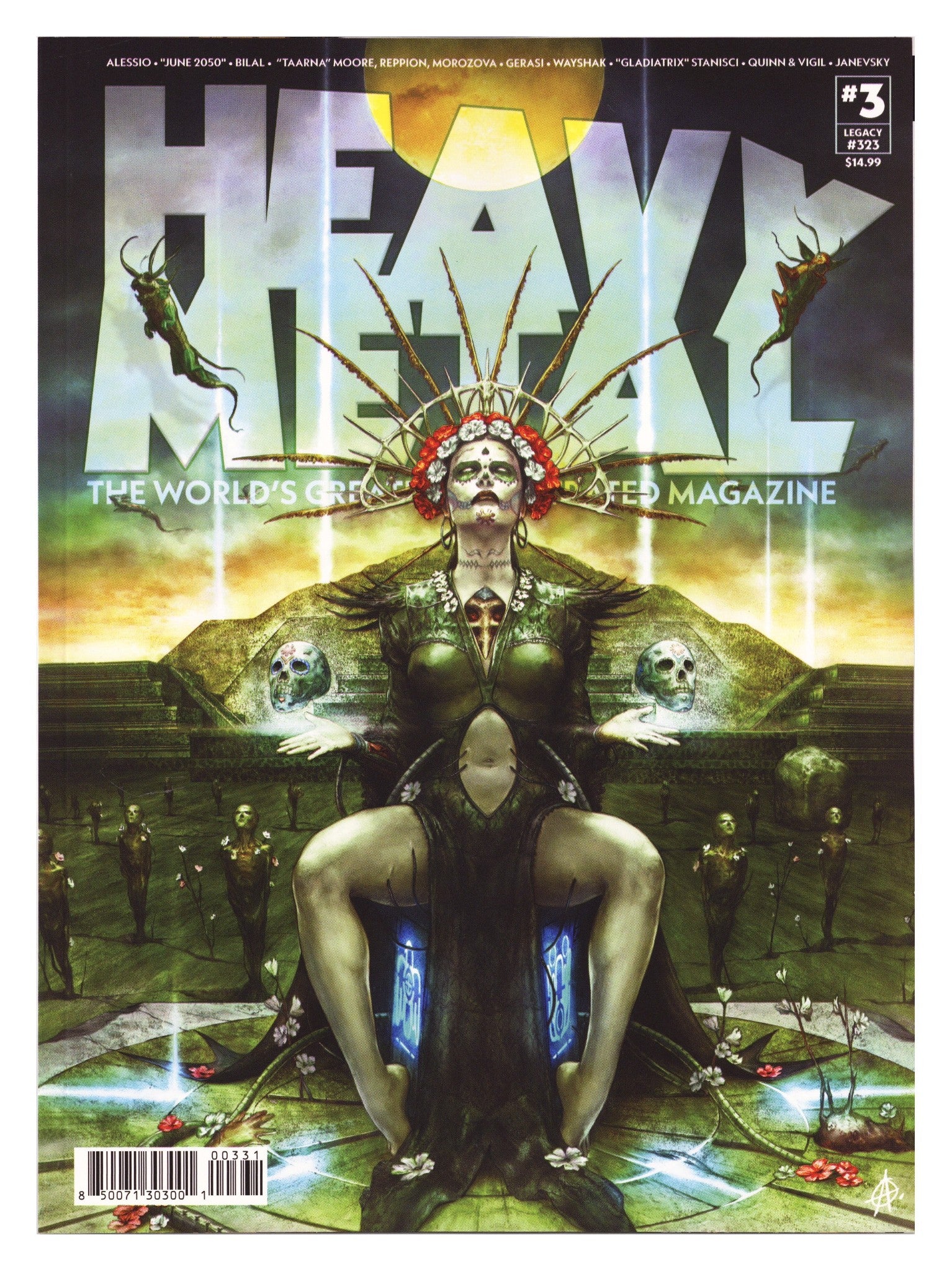Heavy Metal Magazine 3 Alessio Variant (2025)