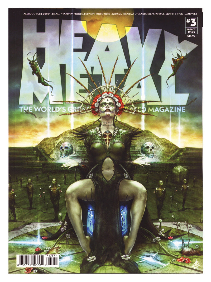 Heavy Metal Magazine 3 Alessio Variant (2025)
