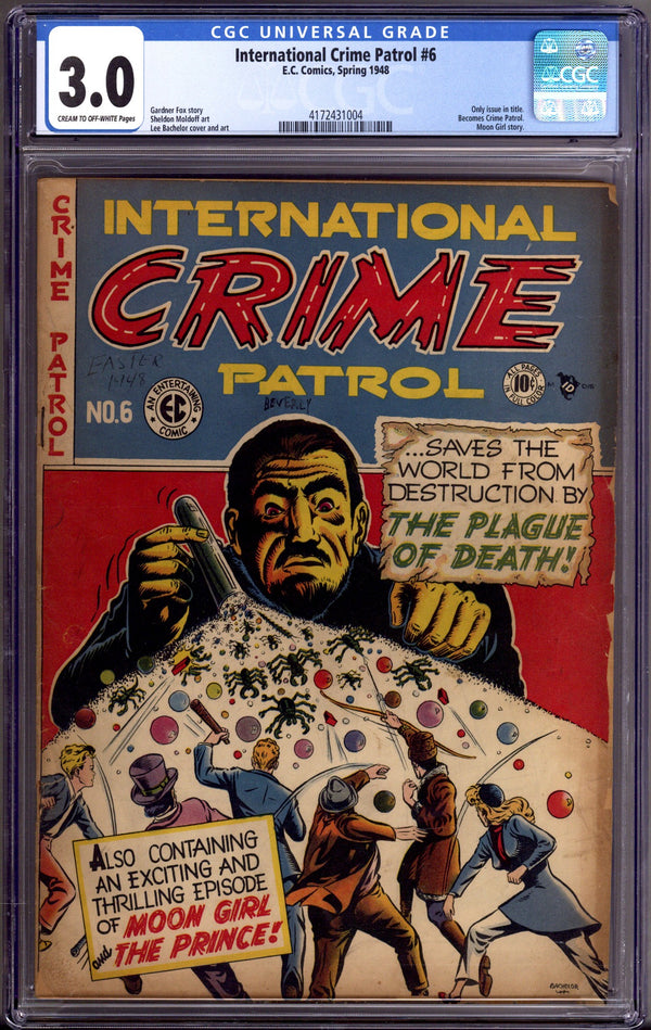 International Crime Patrol 6 CGC 3.0 (GD/VG) (1948)