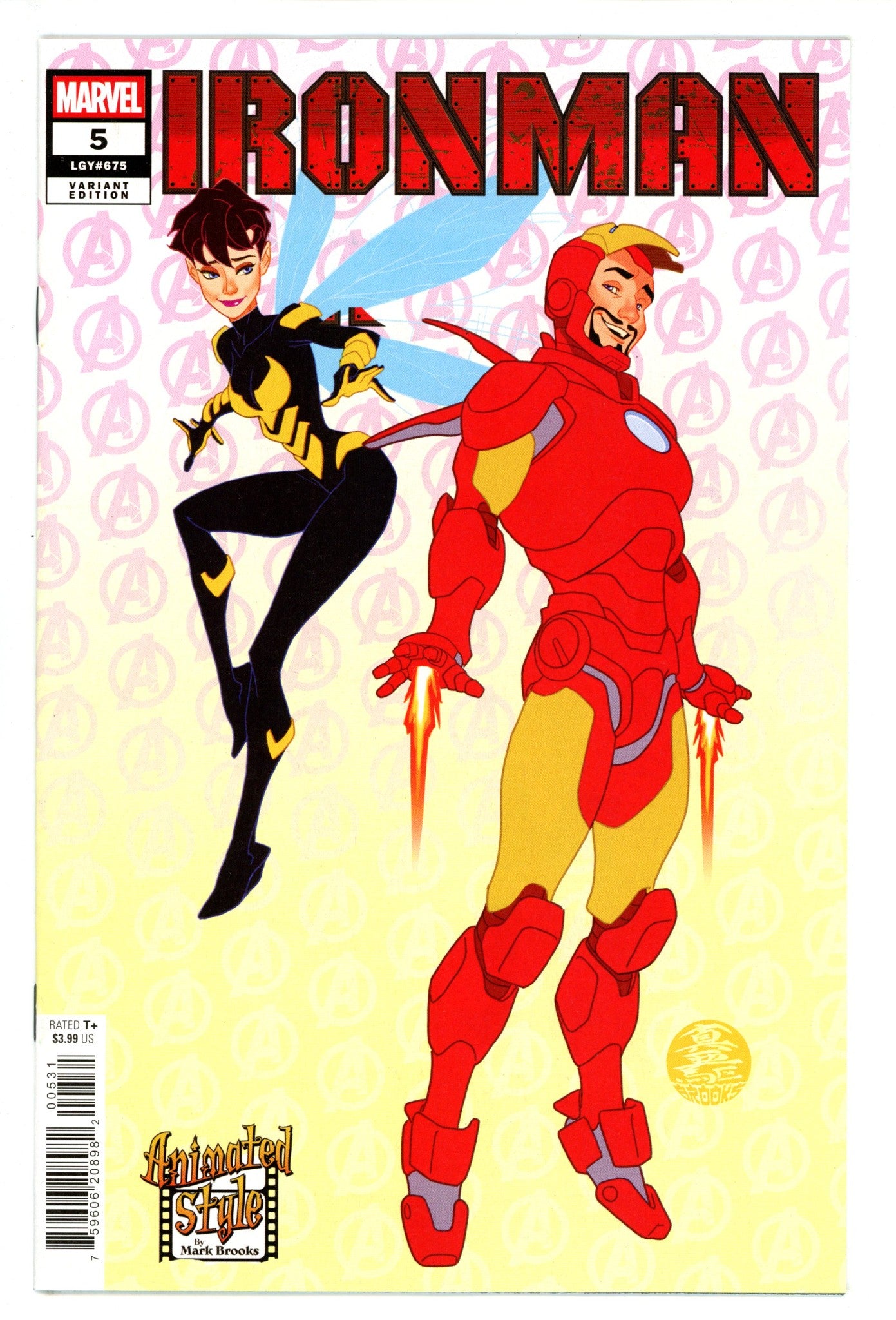 Iron Man Vol 7 5 Brooks Variant (2025)