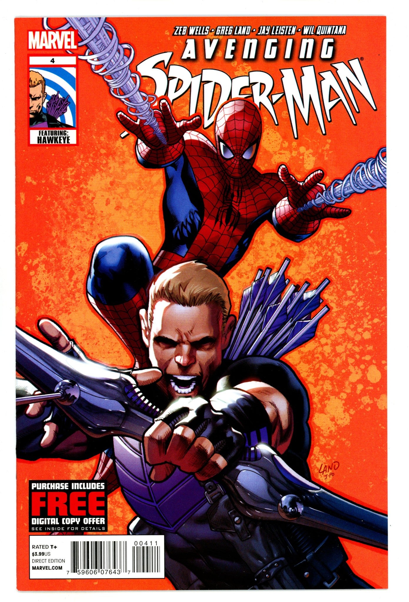 Avenging Spider-Man 4 High Grade (2012) 