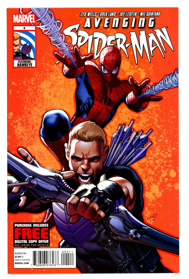 Avenging Spider-Man 4 High Grade (2012) 