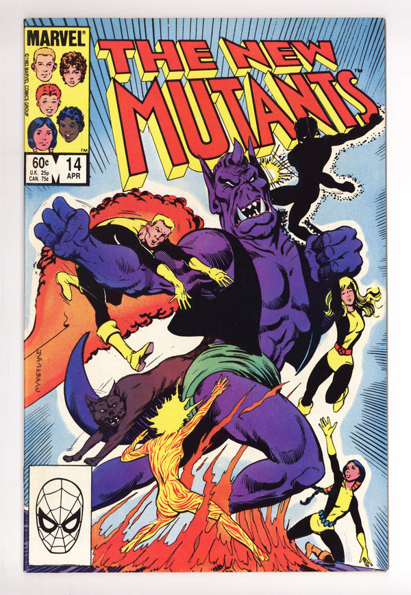 The New Mutants Vol 1 14 VF (8.0) (1984)