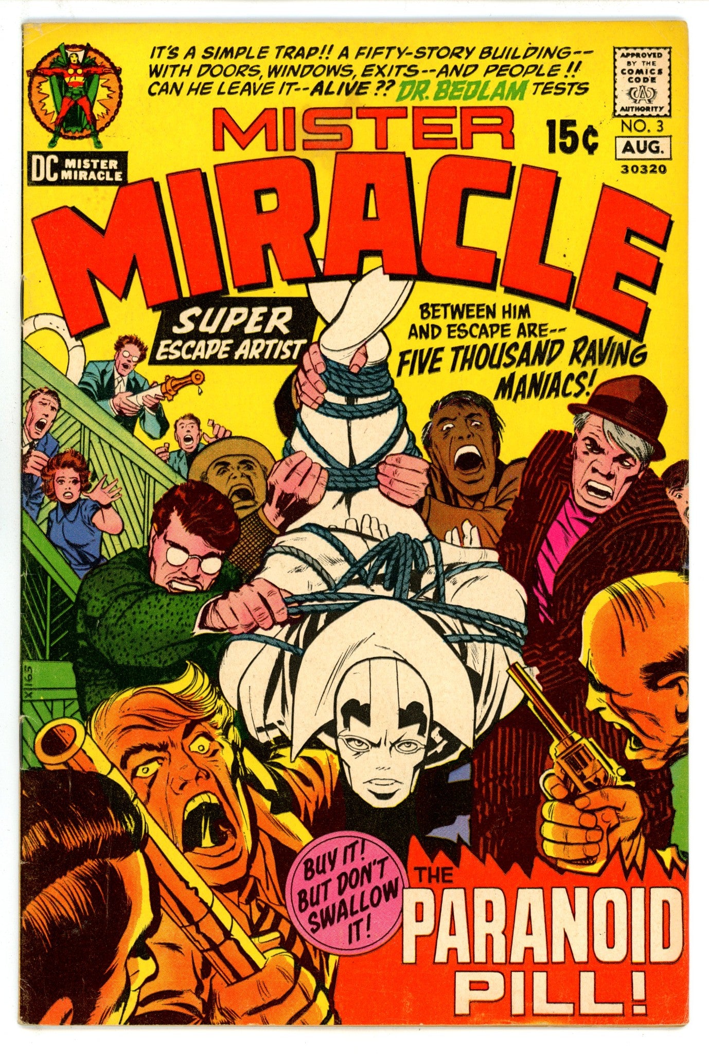 Mister Miracle Vol 1 3 VG+ (4.5) (1971) 