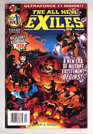 The All New Exiles 1 High Grade (1995) Newsstand