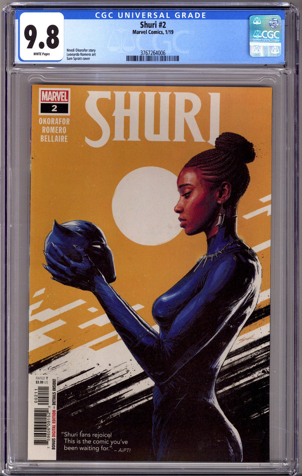 Shuri Vol 1 2 CGC 9.8 (NM/M) (2019)