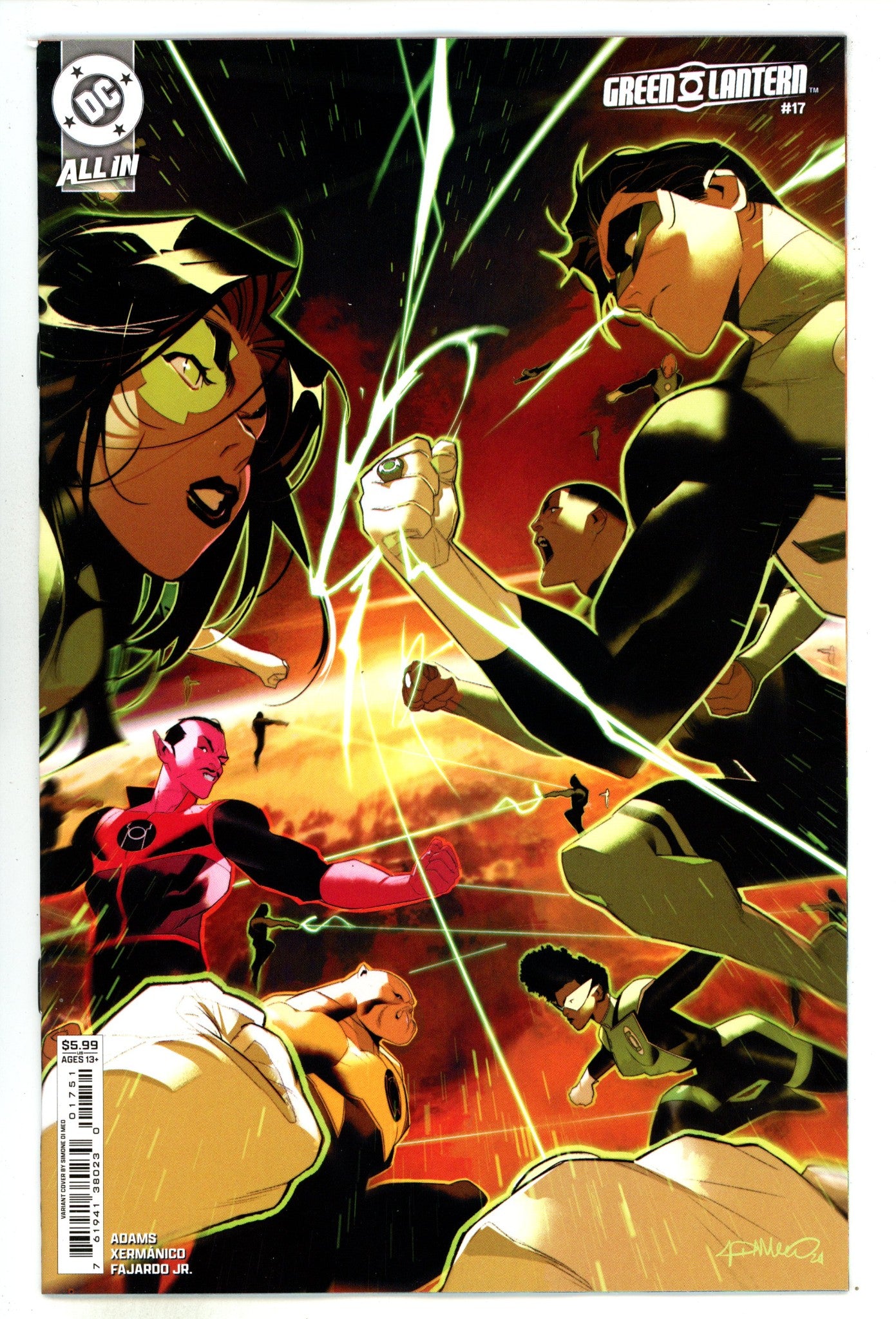 Green Lantern Vol 8 17 Meo  Variant   (2024)