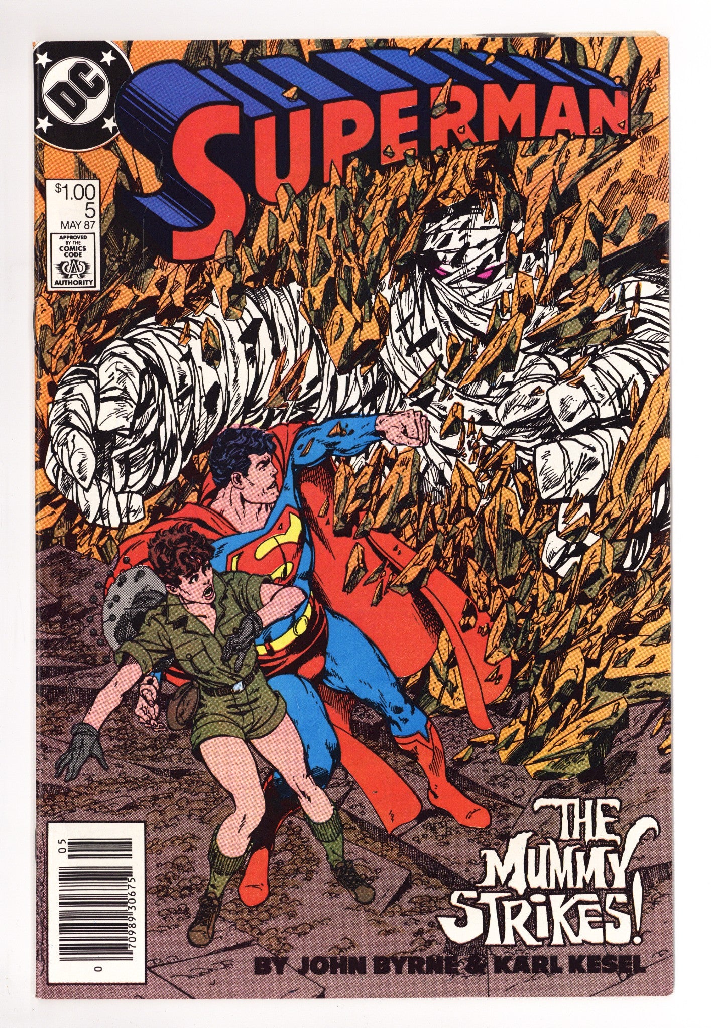 Superman Vol 2 5 FN/VF (7.0) (1987) Canadian Price Variant 