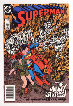 Superman Vol 2 5 FN/VF (7.0) (1987) Canadian Price Variant