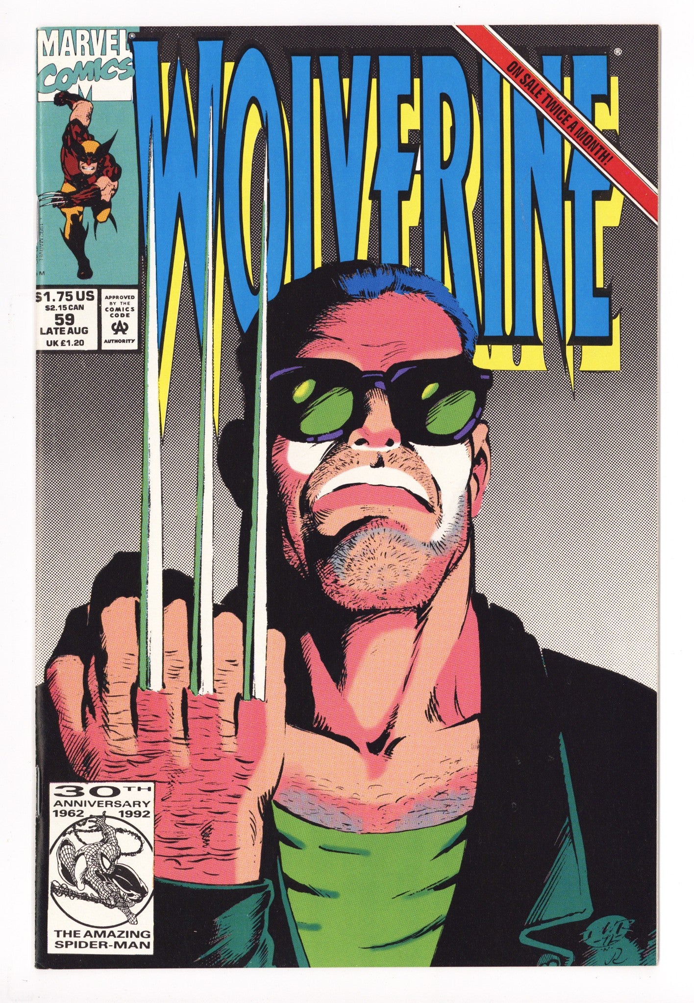 Wolverine Vol 2 59 High Grade (1992) 
