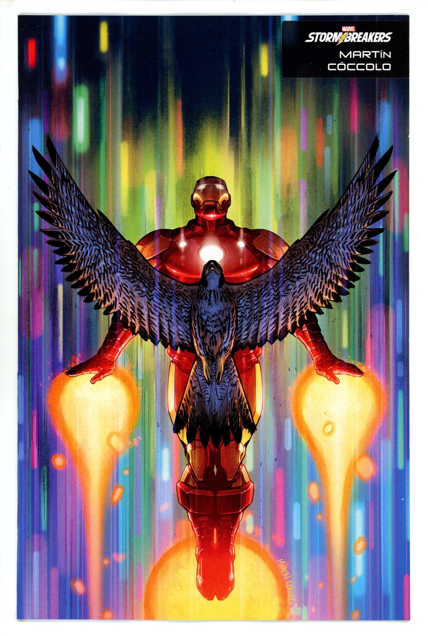 Invincible Iron Man Vol 4 9 Coccolo Stormbreakers Variant (2023)