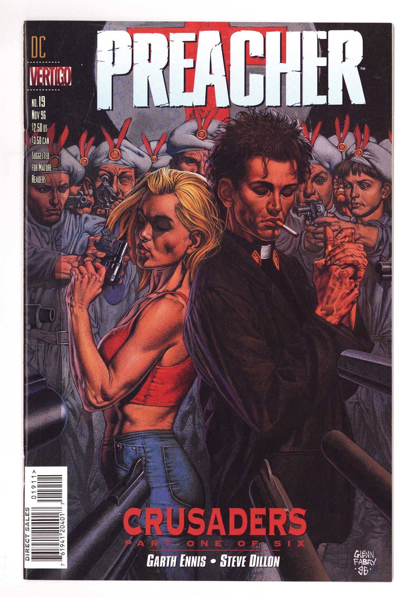 Preacher 19 Mid Grade (1996) 