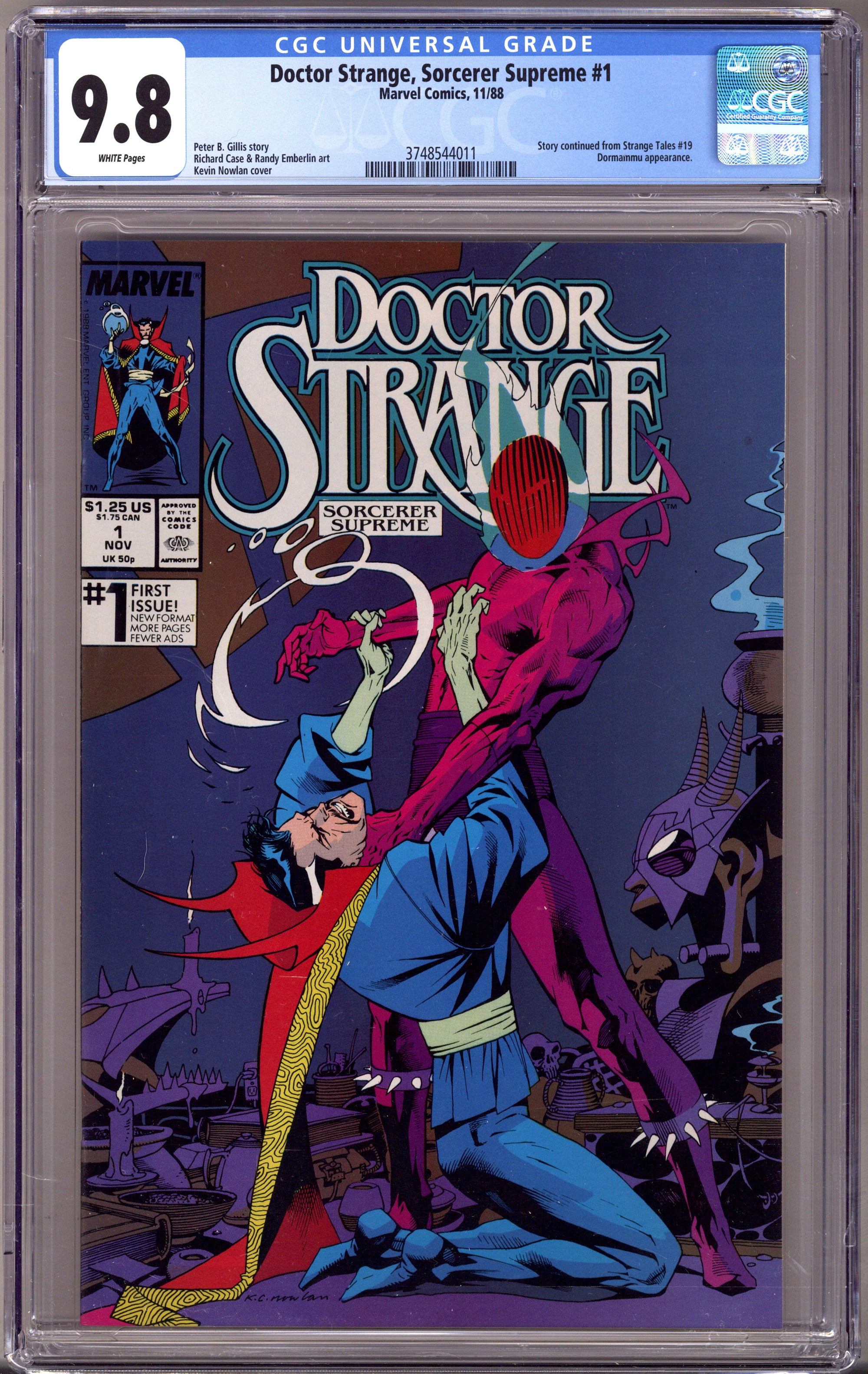 Doctor Strange, Sorcerer Supreme 1 CGC 9.8 (NM/M) (1988) 