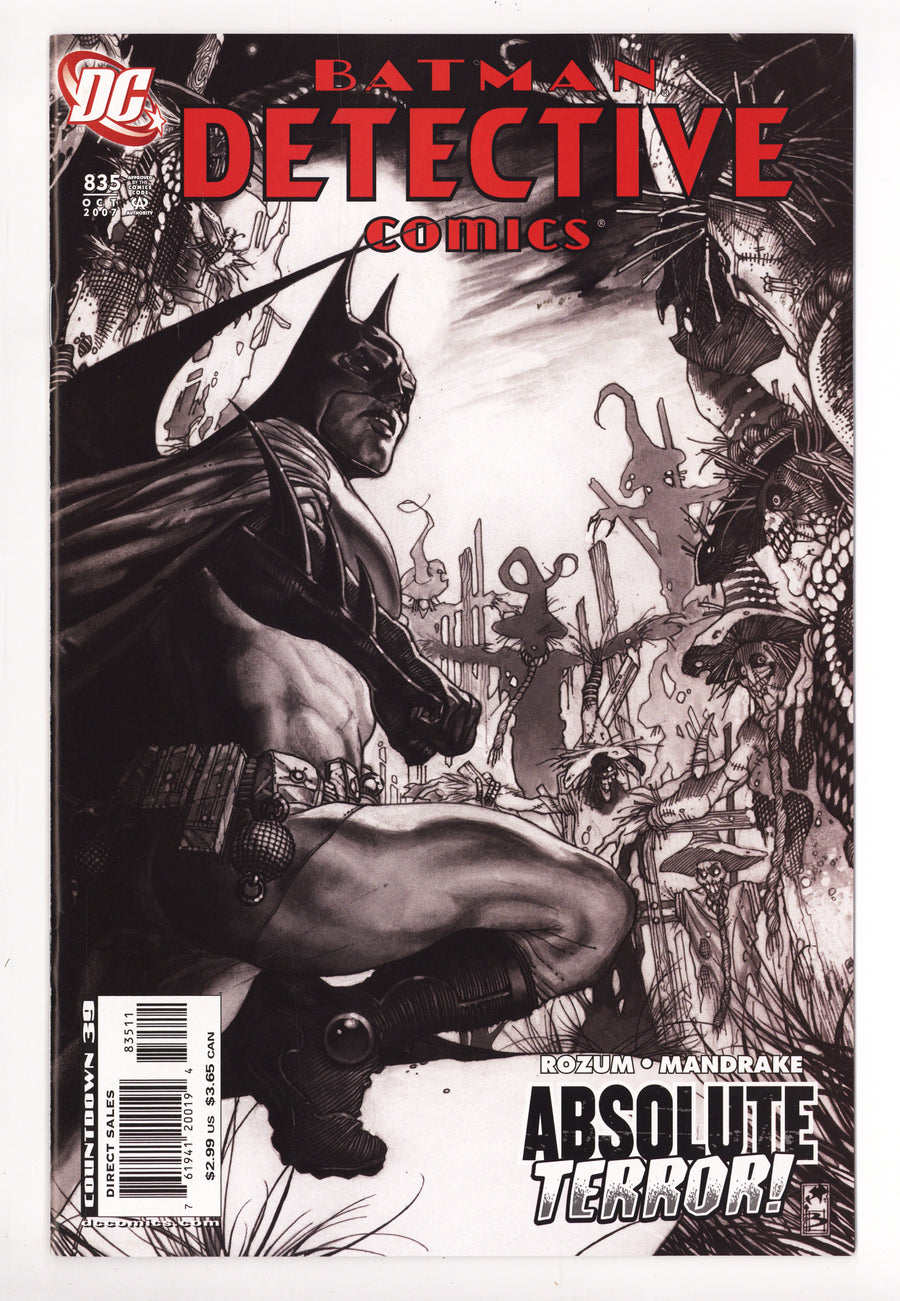 Detective Comics Vol 1 835 High Grade (2007) 
