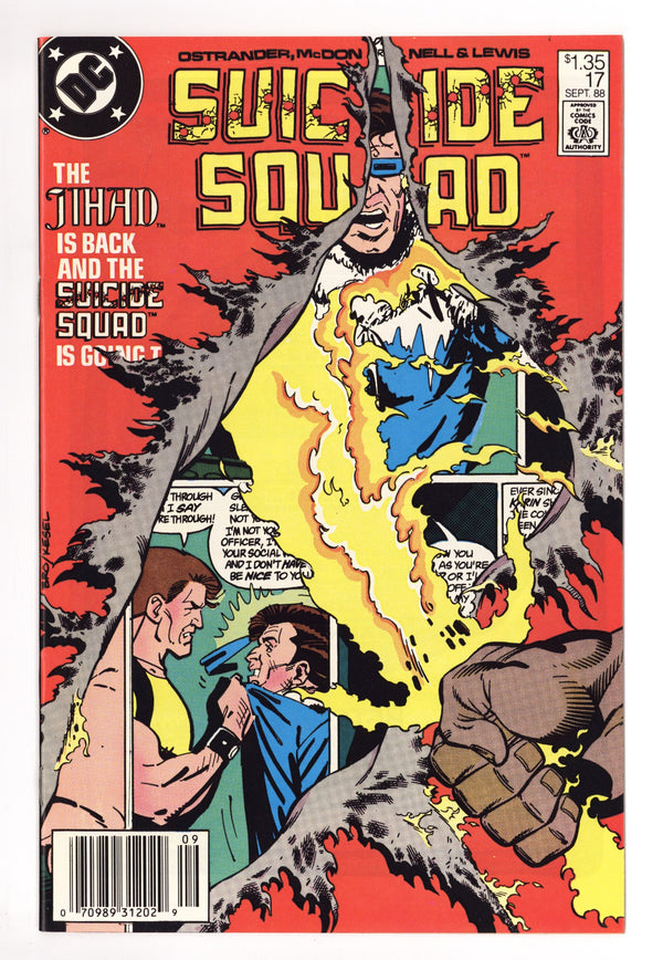 Suicide Squad Vol 1 17 NM- (9.2) (1988) Canadian Price Variant
