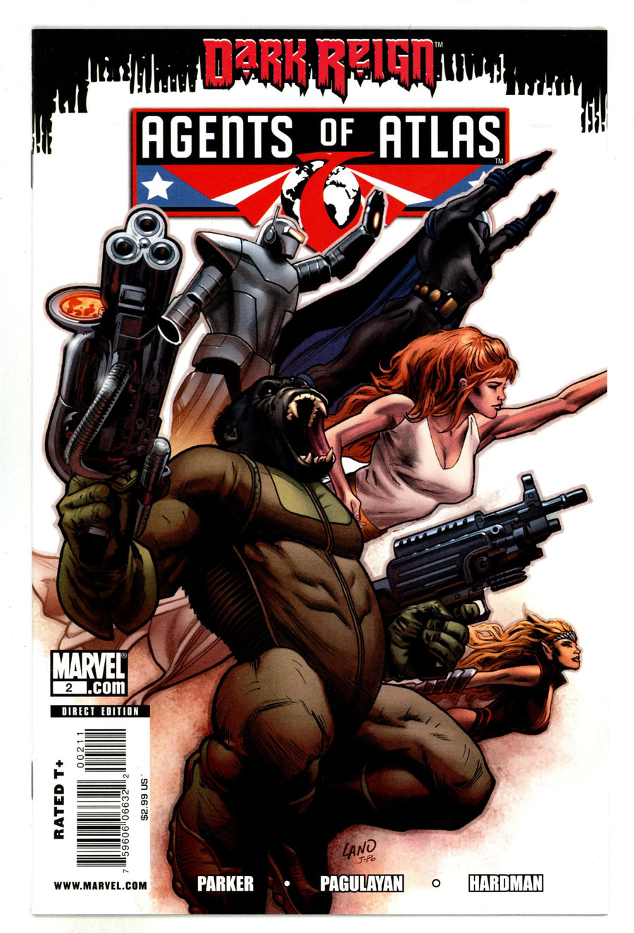Agents of Atlas Vol 2 2 High Grade (2009) 