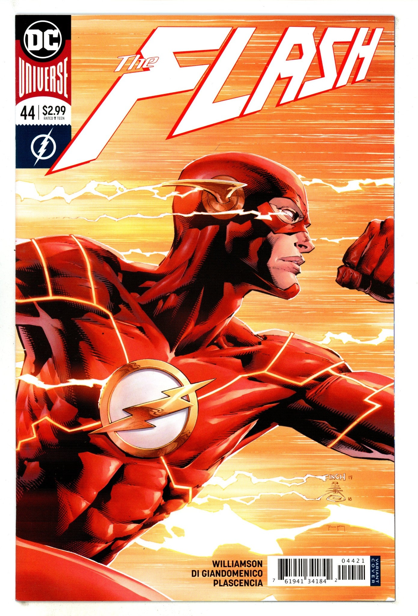 The Flash Vol 5 44 High Grade (2018) Finch Variant 