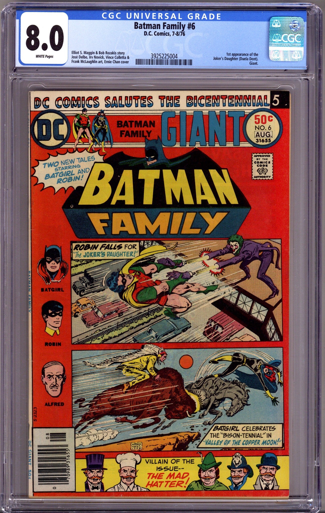 The Batman Family Vol 1 6 CGC 8.0 (VF) (1976) 