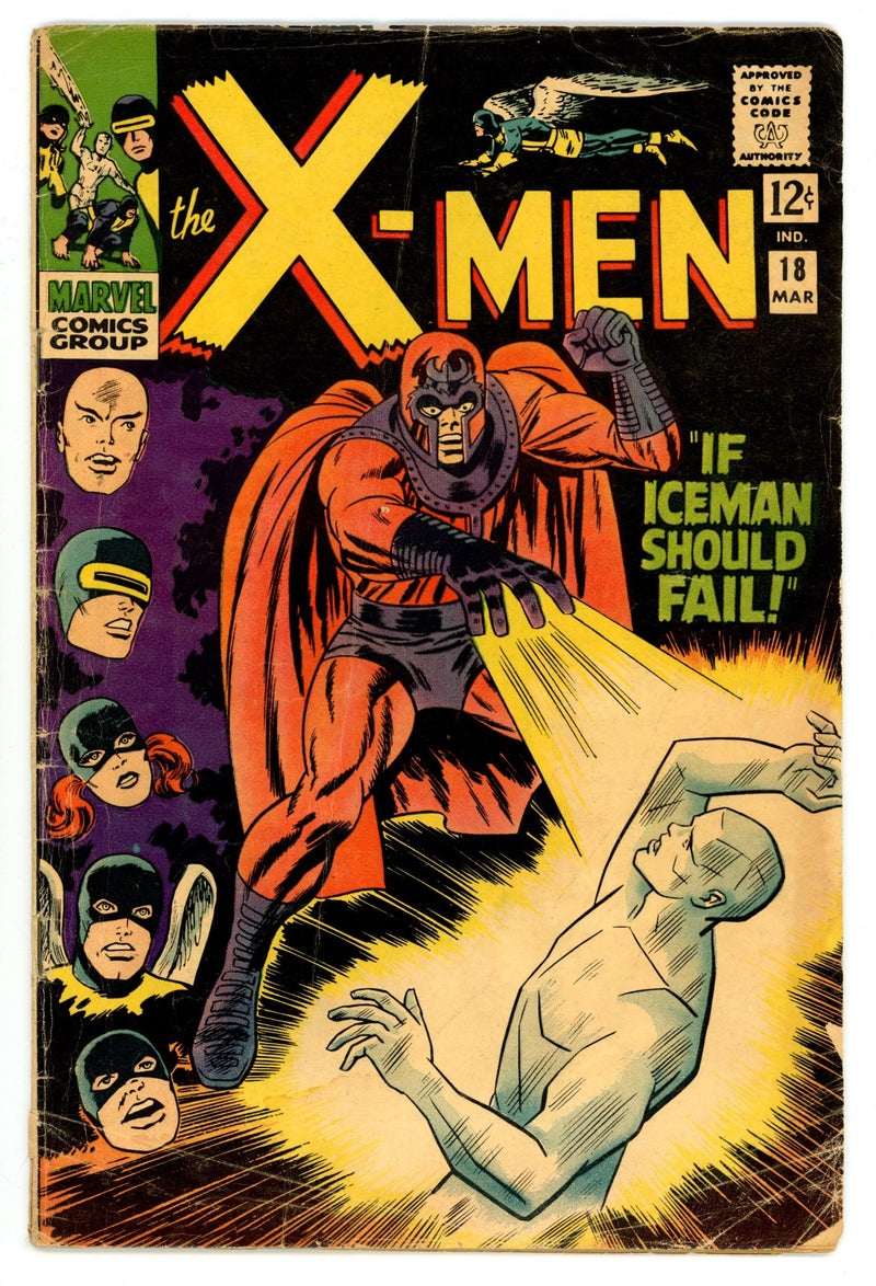 The X-Men Vol 1 18 GD/VG (3.0) (1966) 