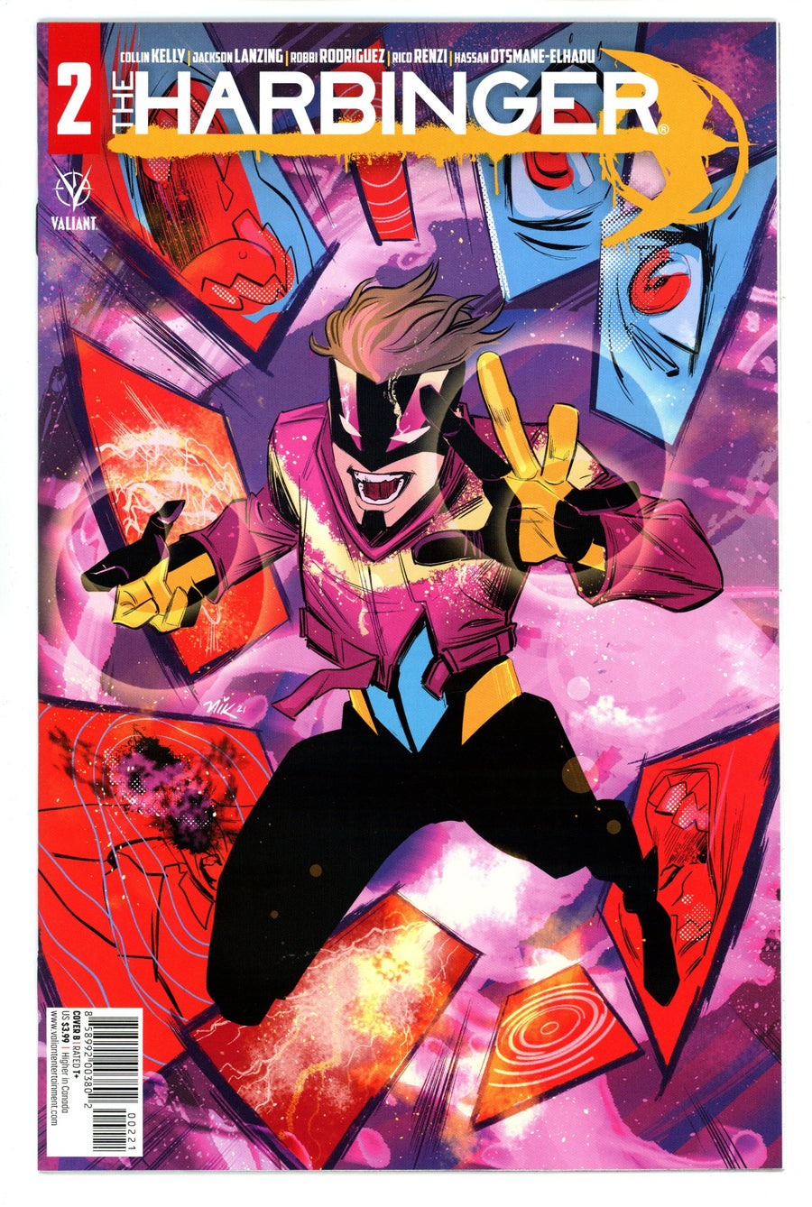 The Harbinger Vol 3 2 High Grade (2021) Virella Variant 
