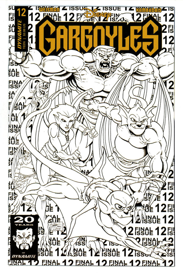 Gargoyles 12 Haeser B&W Incentive Variant (2024)