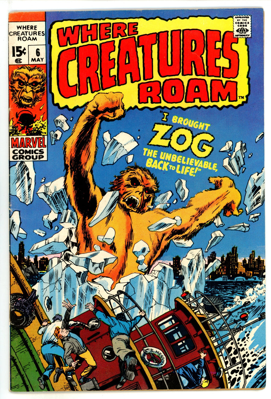 Where Creatures Roam 6 FN- (5.5) (1971) 