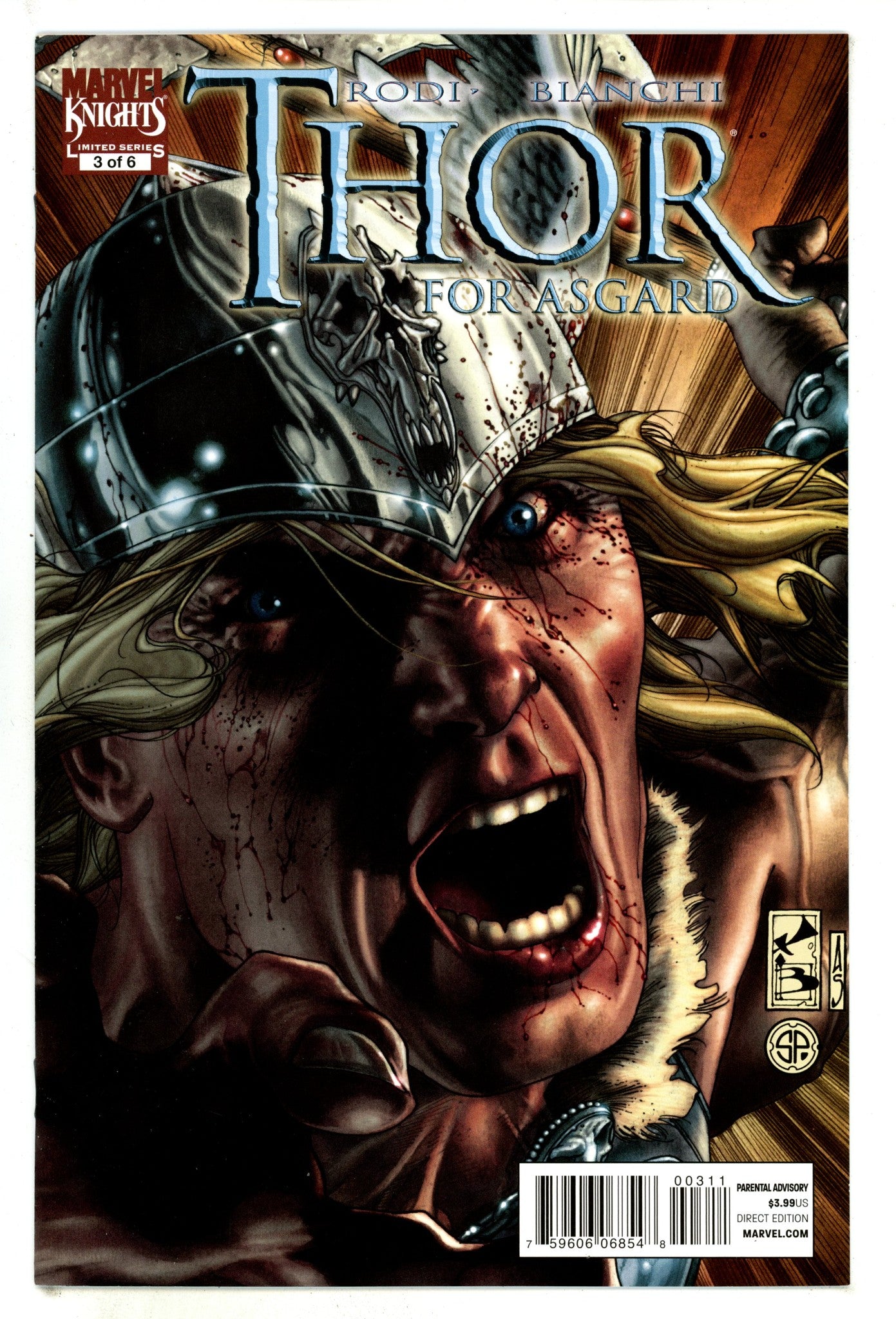 Thor: For Asgard 3 High Grade (2010) 