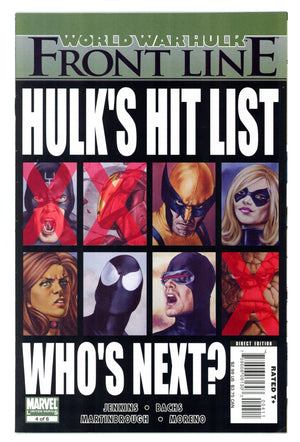 World War Hulk: Front Line   4  High Grade   (2007)