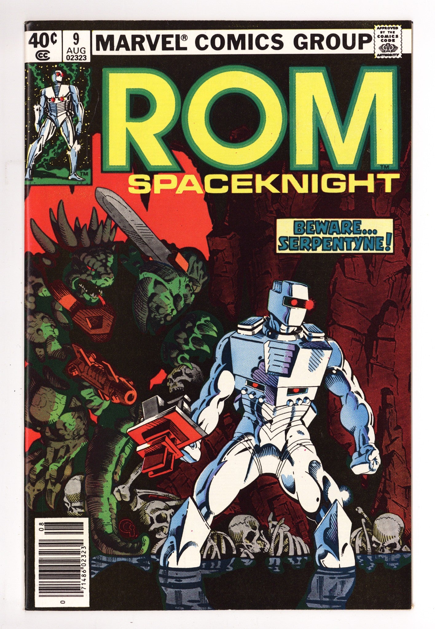 Rom Vol 1 9 High Grade (1980) Newsstand 