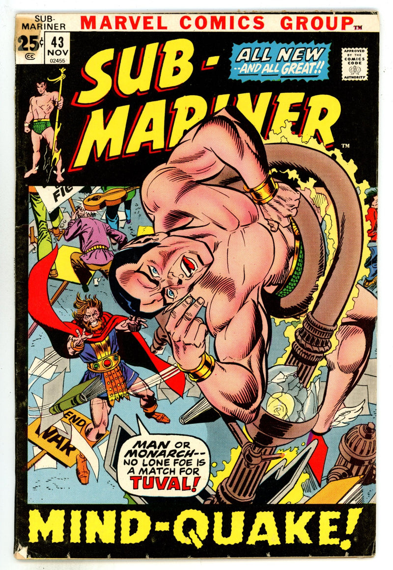 Sub-Mariner Vol 1 43 VG/FN (5.0) (1971) 