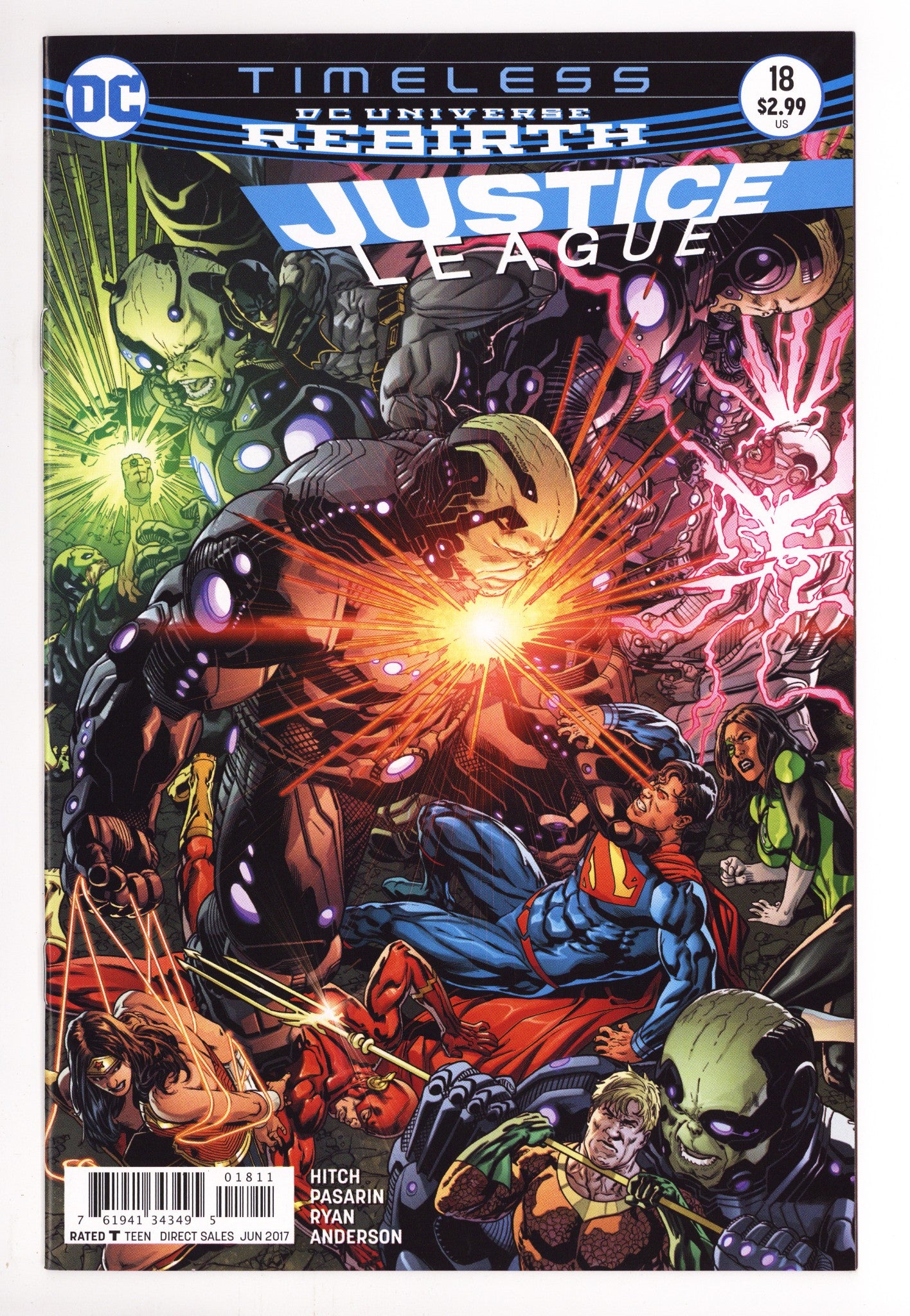 Justice League Vol 2 18 High Grade (2017) 