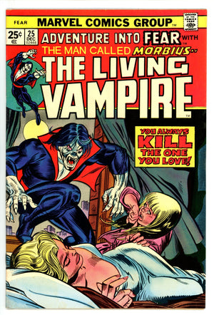 Fear   25  FN/VF (7.0)   (1974)        