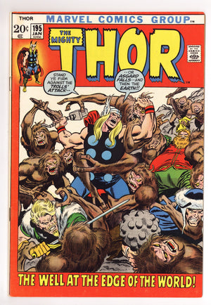 Thor Vol 1 195 FN+ (6.5) (1972)