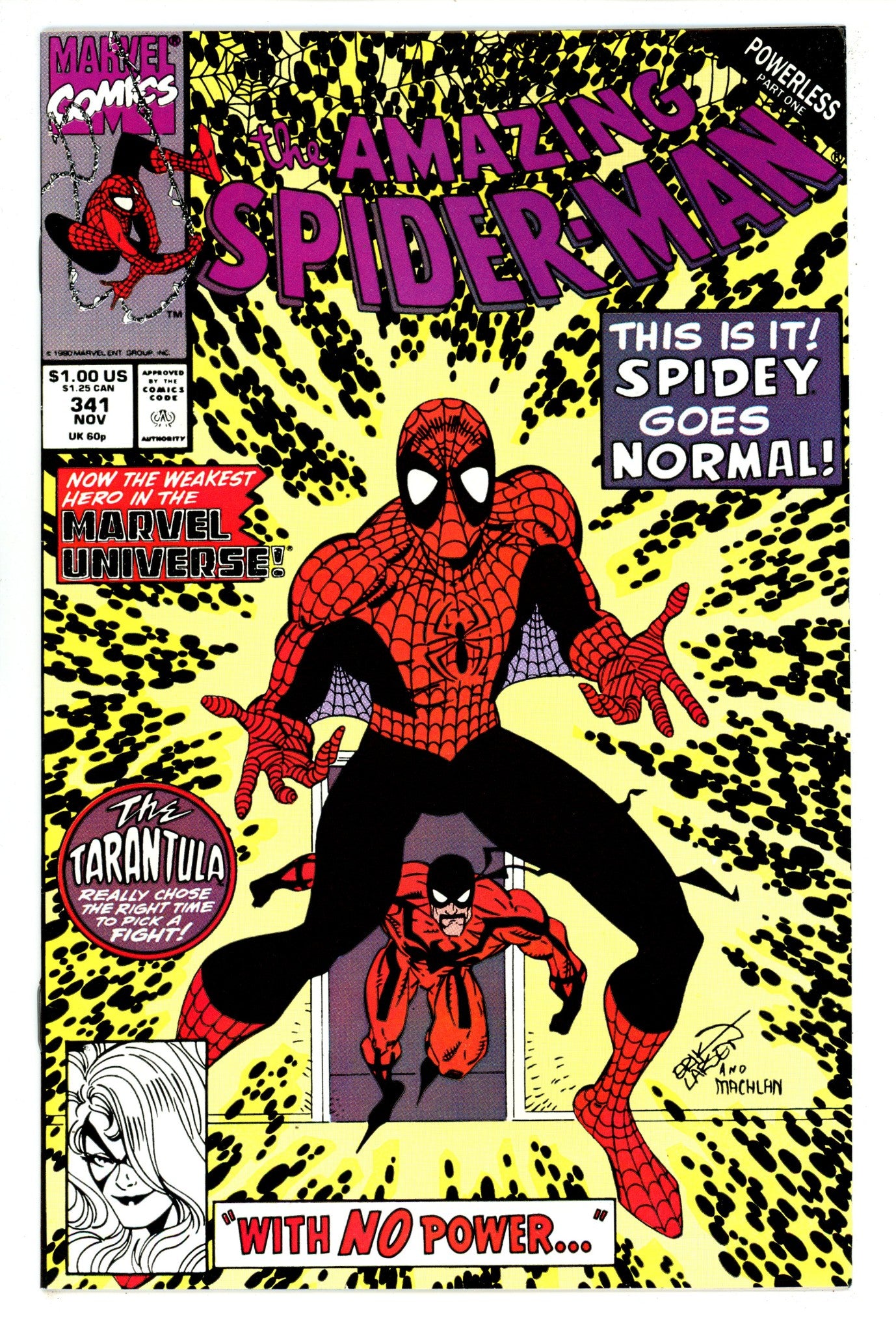 The Amazing Spider-Man Vol 1 341 VF (8.0) (1990) 