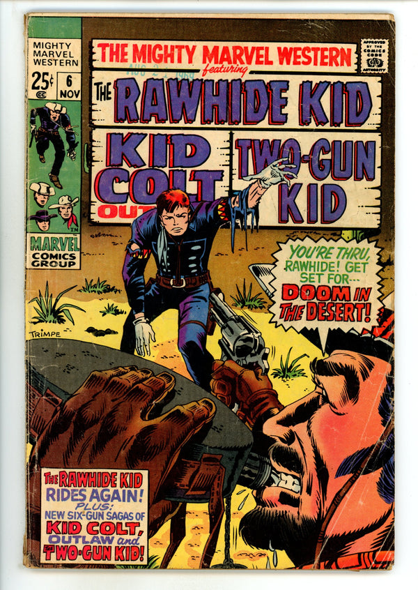 The Mighty Marvel Western 6 GD/VG (3.0) (1969)