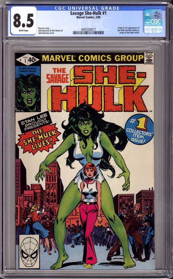 The Savage She-Hulk 1 CGC 8.5 (VF+) (1980)