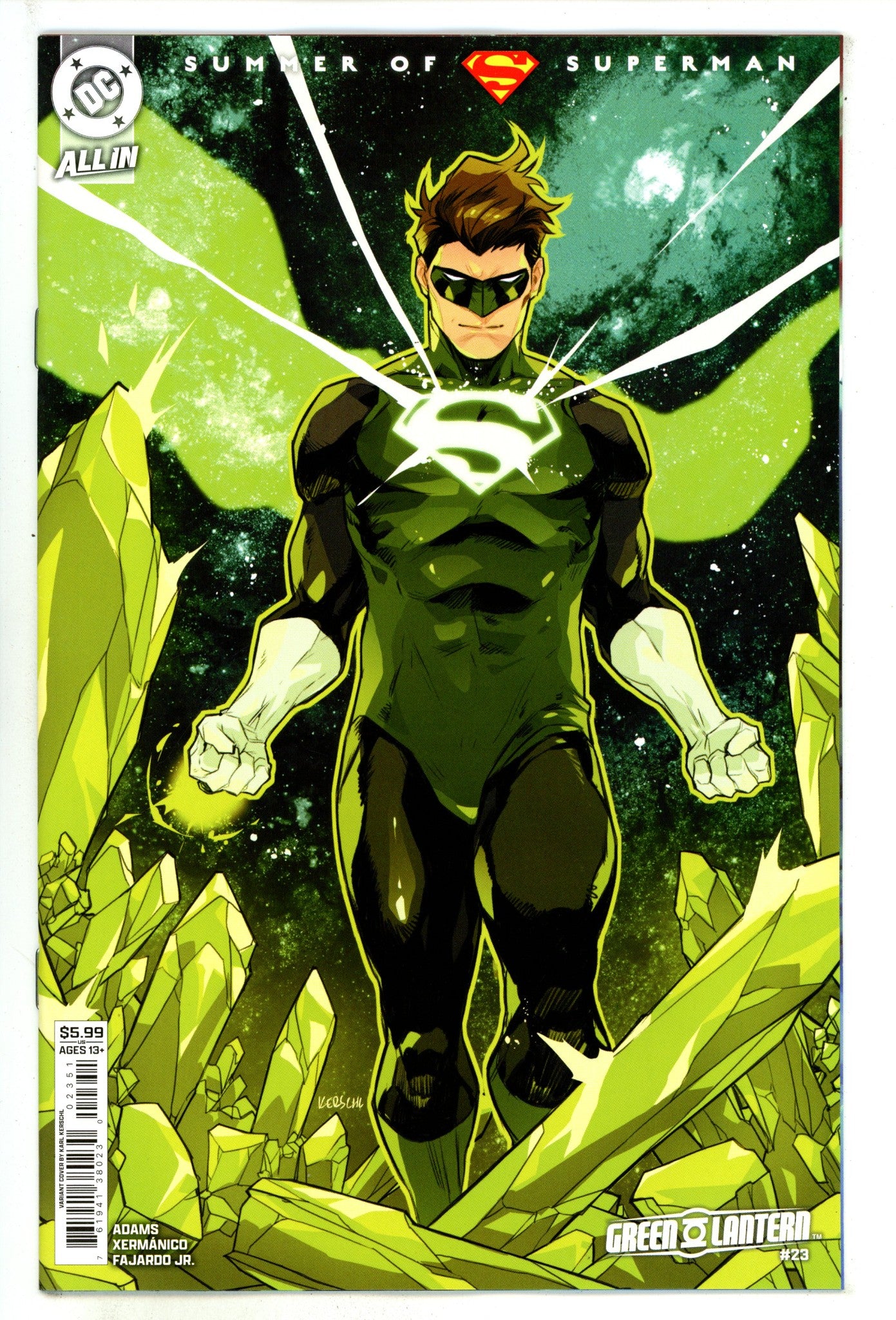 Green Lantern Vol 8 23 Kerschl Variant (2025)