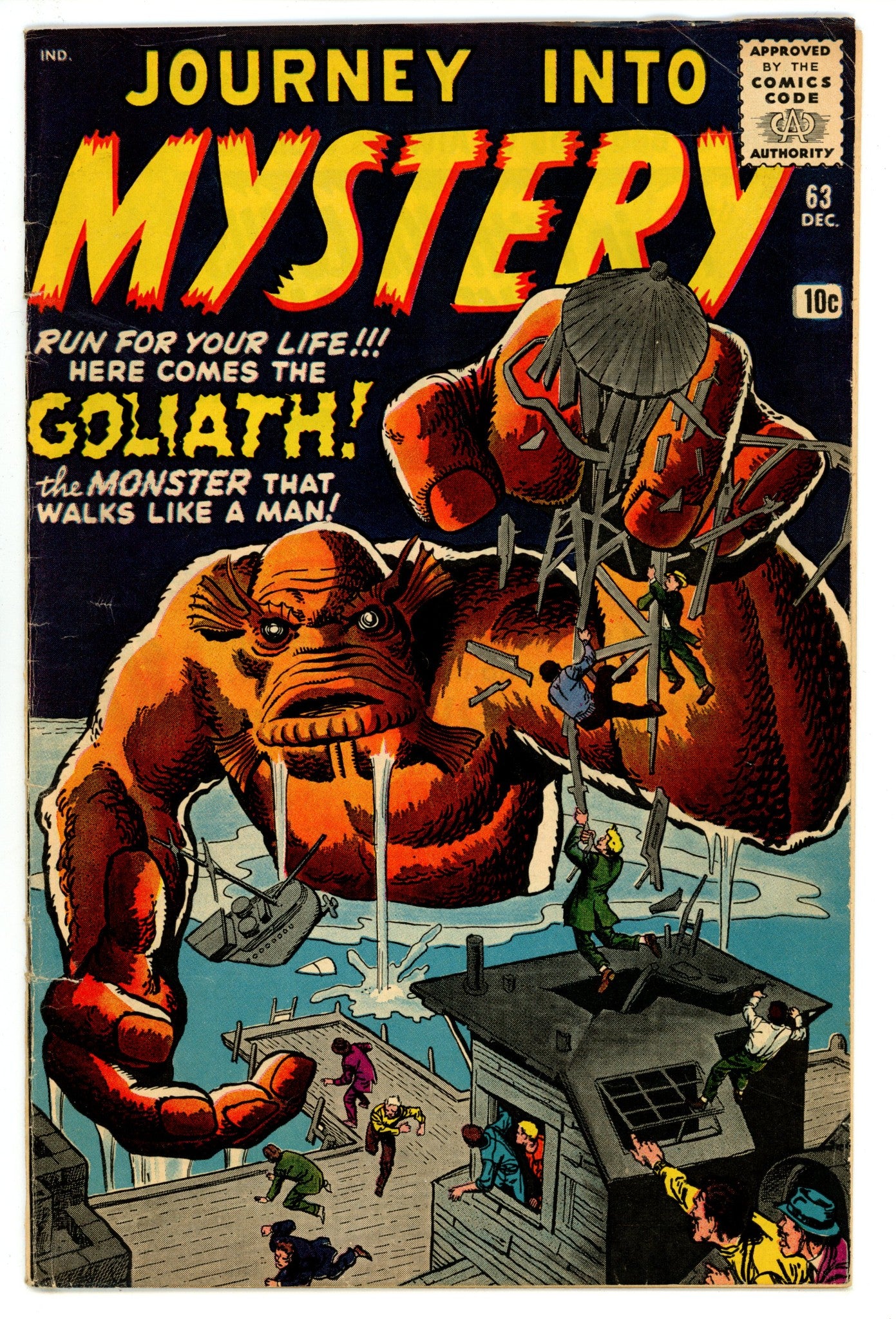 Journey into Mystery Vol 1 63 FN- (5.5) (1960) 