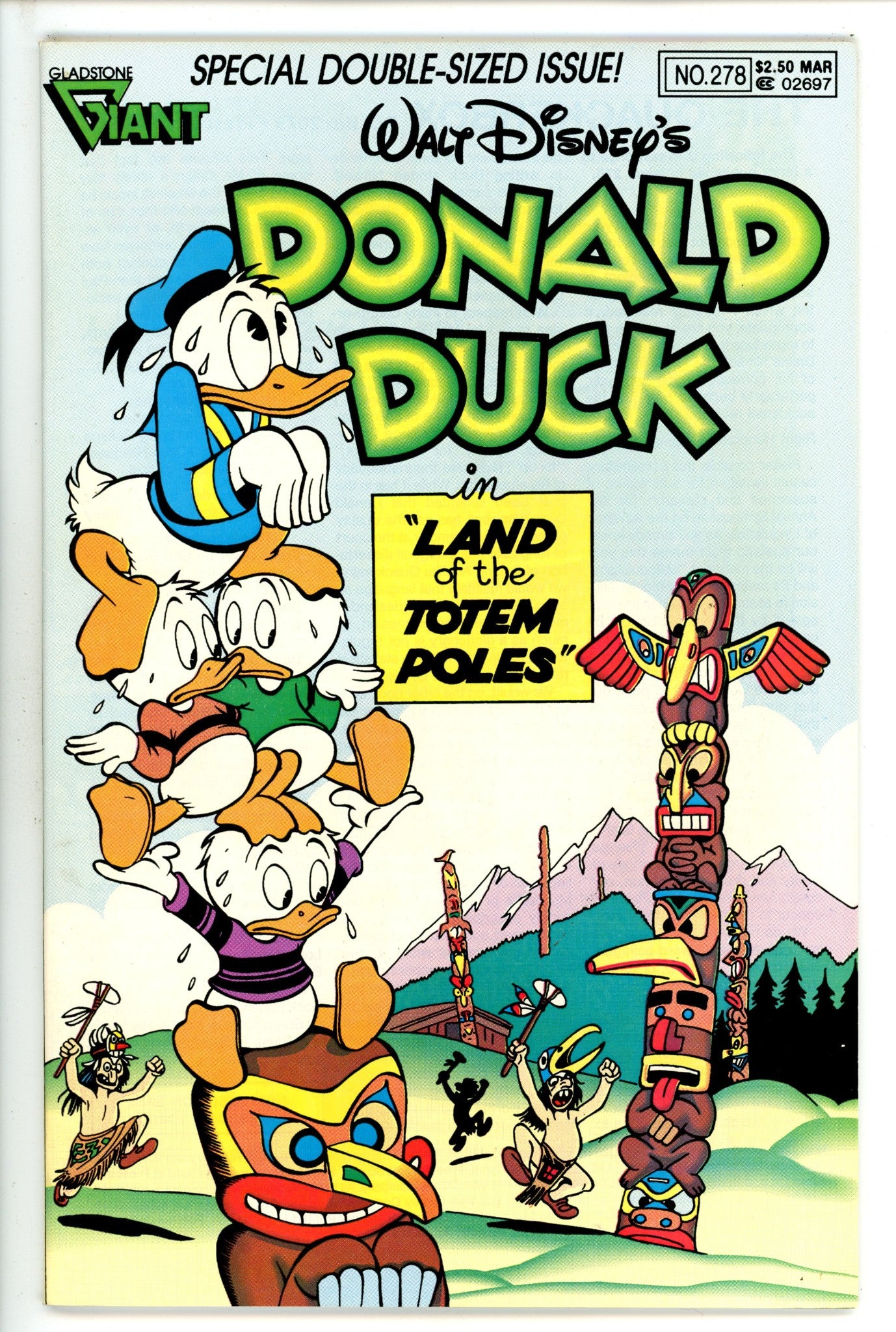 Donald Duck 278 Canadian Variant VF/NM (1990)