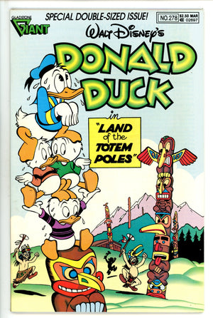 Donald Duck 278 Canadian Variant VF/NM (1990)