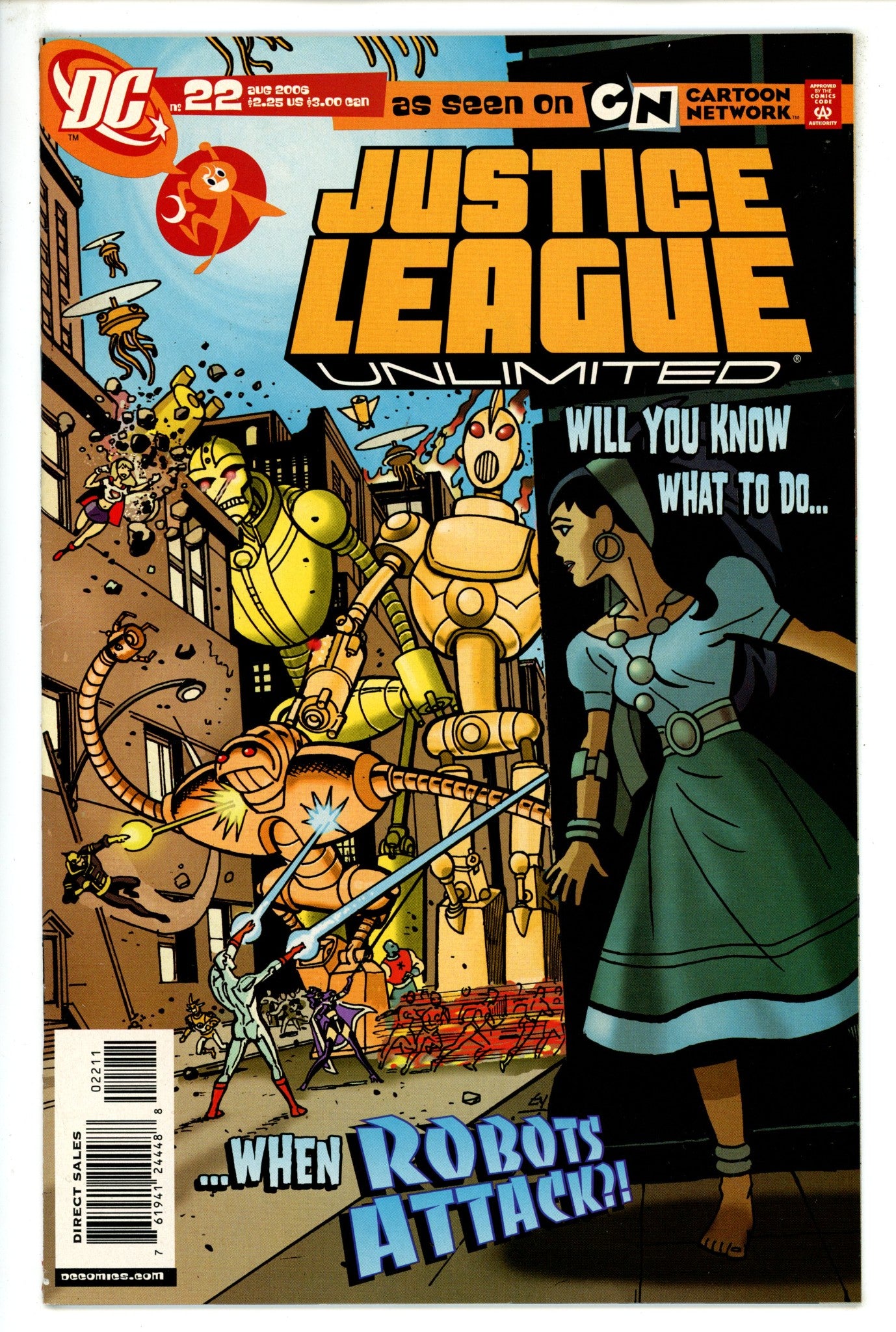 Justice League Unlimited 22 VF (2006)