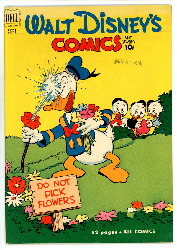 Walt Disney's Comics and Stories Vol 11 12 (132) VF- (7.5) (1951)
