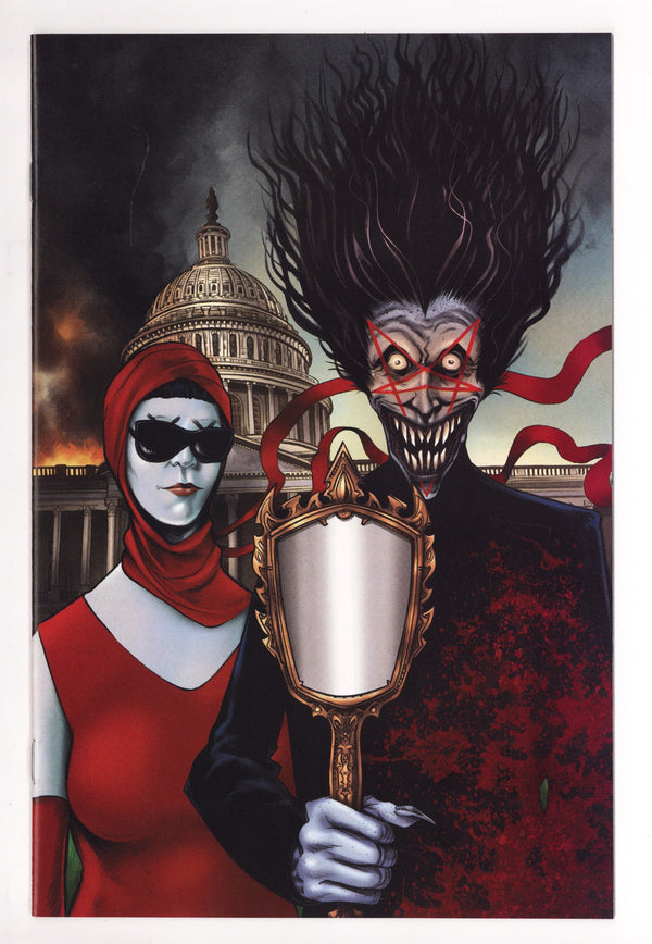 The Department of Truth 11 NM- (9.2) (2021) Rooth Virgin Homage Exclusive Variant