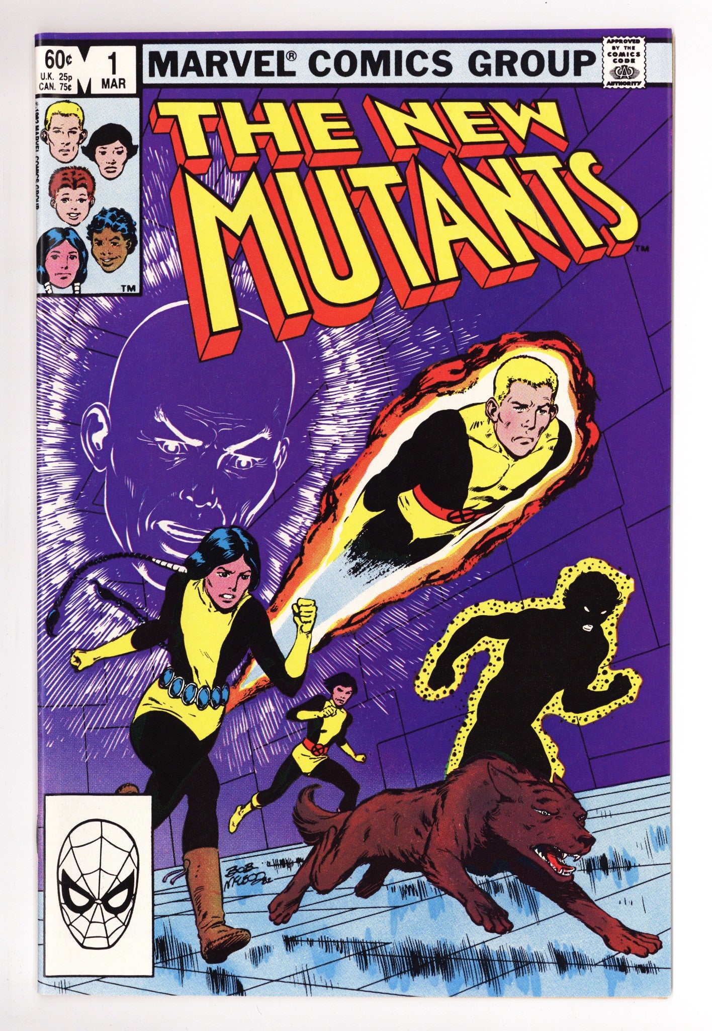 The New Mutants Vol 1 1 NM- (9.2) (1983) 