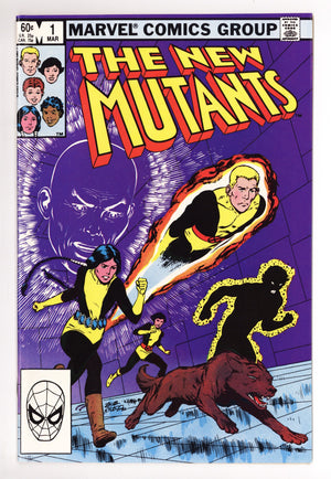 The New Mutants Vol 1 1 NM- (9.2) (1983)