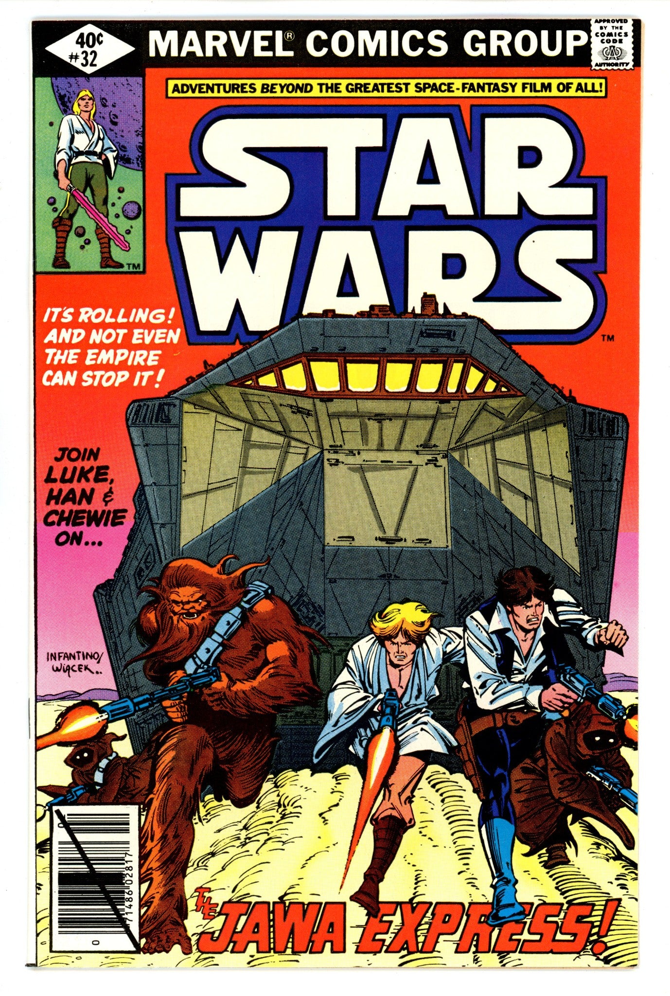 Star Wars Vol 1 32 VF+ (8.5) (1980) 