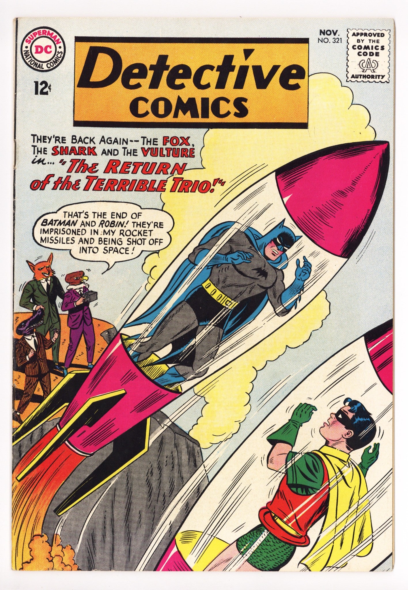 Detective Comics Vol 1 321 FN+ (6.5) (1963) 
