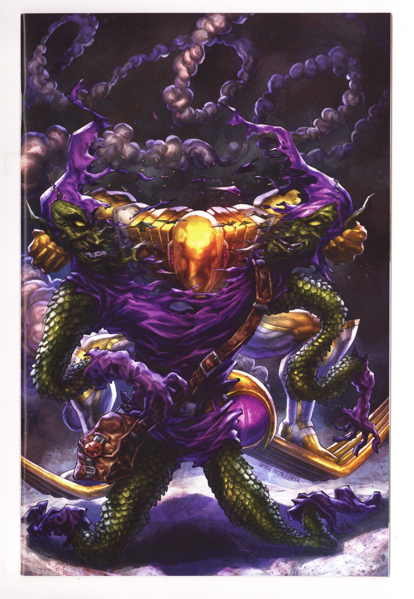 Gold Goblin 1 High Grade (2023) Quah Virgin Homage Exclusive Variant 